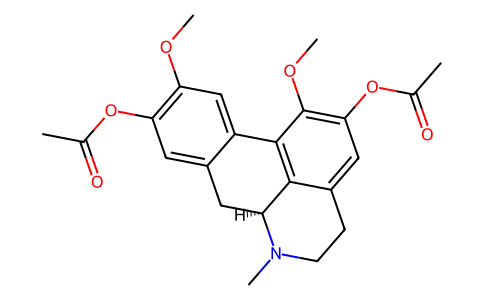 Diacetyl boldine 72584-75-9